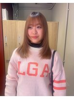 ローレンジウ(LOREN JU)&nbsp;名駅/名古屋駅/学割U24/レイヤーカット/オージュア/ダブルカラー