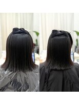 シンズ 銀座(sins)&nbsp;ふわっと膨らむボブも乾かすだけで簡単スタイリング[30代40代]