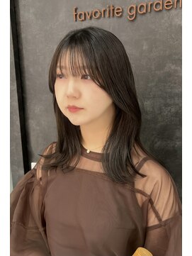 フェイバリットガーデン(favorite garden) 大人可愛いゆるくびれ巻き　２０代３０代４０代大人可愛い