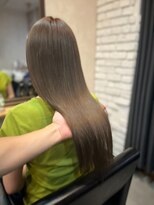 リノスムース(LINO smooth)&nbsp;髪質改善トリートメント×グレージュ