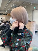 【MISATO】ブロンドベージュ_切りっぱなしボブ