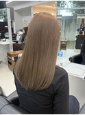 ブリーチなしベージュ