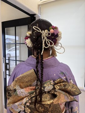 美容室 ルミネ 成人式ヘアメイク