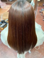 ダアッカ(da acca)&nbsp;【髪質改善、ナチュラルブラウン】河原町/三条/縮毛矯正/艶髪