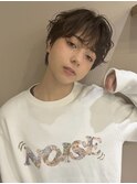 クシュっとニュアンスパーマ