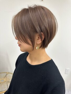 レジスタ バイ ジルブラン 高崎(REGISTA by JIL BLAN) 高崎髪質改善白髪ぼかしハイライトショートボブカット30代40代