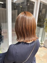 エマ 浦上駅前店(EMMA) 明るめベージュ×透明感ケアカラー