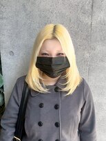 クレア 下北沢(CREA)&nbsp;２０代ブリーチカラー/下北沢/ダブルカラー/レイヤーカット
