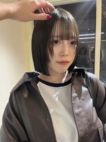 ニコ トウキョウ ヨコハマ(nico)&nbsp;ミニボブ/切りっぱなし/ボブ/縮毛矯正/タッセルボブ