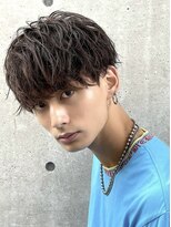 バイフィフス 原宿/表参道(by fifth)&nbsp;原宿ラウンドマッシュツイストスパイラルパーマツーブロック茶髪