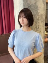 モードケイズ テソロ店(MODE K's) 【王道愛され】切りっぱなしボブ×艶カラー