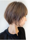  【姫路STEP】大人可愛い絶壁解消ショート＊オーガニックカラー
