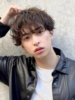 ソラ 鶴見店(sola)&nbsp;鶴見メンズ ナチュラルブラックパーマヘア