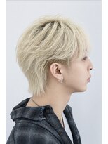 オーシャントーキョー 大阪(OCEAN TOKYO)&nbsp;ワックスなしツーブロックメンズセンターパートニュアンスパーマ
