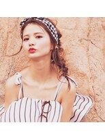 ロジェ(loje)&nbsp;誰でも簡単にできる。外国人風ターバンアレンジ♪