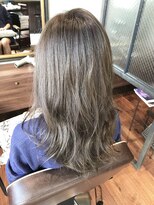 リバレッジ 広尾(Leverage)&nbsp;大人モードとろみ透明感グレージュ