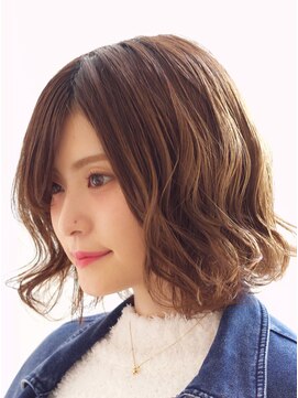 エイト オキナワ 沖縄新都心店(EIGHT okinawa) 【EIGHT   沖縄】   ゆるふわボブ