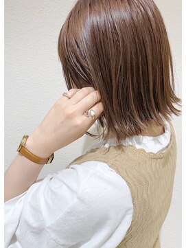 ビューティシモ 川越(Beautissimo) 【金慶彦】ピンクベージュ+ハイライト☆☆ 【川越・本川越】