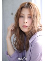ナオシ 田原台店(nao c)&nbsp;【奈良/生駒nao*c】大人かわいい小顔前下がりフェミニンロング