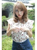 大人可愛い、色気、小顔カットひし形シルエット【錦糸町】