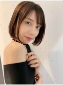 ワンレンボブ/ミニボブ