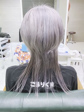 デイズ(days) ウルフヘア/ツートンカラー/ホワイトベージュカラー