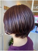 【ES 佐藤】Autumn Style #42 ラベンダーベージュショートボブ