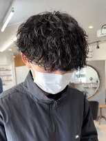 エース 栄矢場町店(Ace) 波巻きスパイラルツイストスパイラルパーママッシュメンズヘア