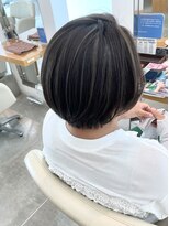 カッツ 笠岡店(CUT S)&nbsp;白髪ぼかし　グレーアッシュ