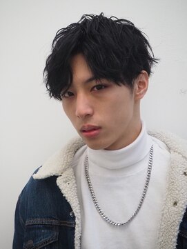 ゼンコー アオヤマ(ZENKO Aoyama) 縦落ちスパイラルパーマ