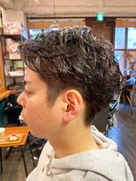 ヴァンガードマン 早稲田(vanguardman)&nbsp;ナチュラルパーマスタイル