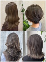 透明感あるカラーや白髪ぼかしに最適！ハイライトカラー♪♪ [大宮/大宮駅/カラー/インナーカラー/学割U24]