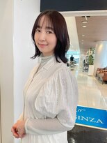 ★岡田有加★20代30代★銀座★大人女性のくびれボブ