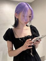 ペレ 梅田(PELE) 前髪/アンブレラカラー/こなれミディ/イメチェン/ウェーブパーマ