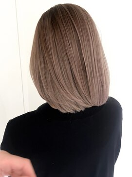 ゴカン バイ ジル ブラン 名古屋(Gokan by JIL BLAN) ハイライトバレイヤージュダブルカラーショートカット30代40代