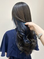 アヤラ オーガニックアンドスパ 東船橋店(AYALA) 【江添茉友】インナーカラー/ブルー/アッシュ/韓国巻き