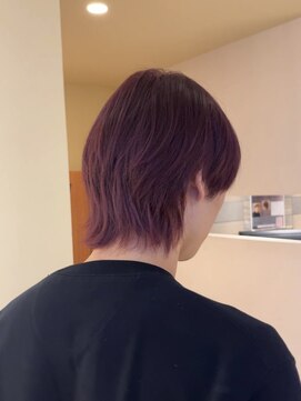 美容室 アイディー i-dee ワインレッド