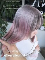 イエナ 渋谷(IENA)&nbsp;デザインカラーケアブリーチダブルカラーピンクベージュカラー