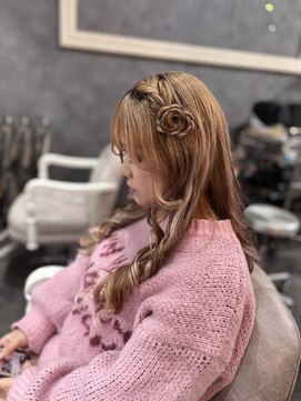 ハナハナプラス(hana hana+) Flower編み込み