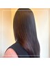 似合わせカット＋縮毛矯正（髪質改善）＋美髪トリートメント＋ReFa VEENA