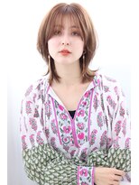 シロフイケブクロ(shirof ikebukuro)&nbsp;20代30代40代　鎖骨ミディアム　くびれヘア　ロブヘア　レイヤー