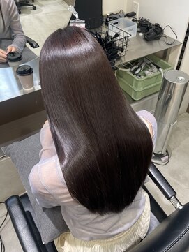 アルテフィーチェ 梅田(artefice) 透明感たっぷりムラサキベージュ