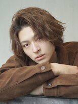 アルファ 新宿(alpha)&nbsp;ニュアンスパーマ/シャドウパーマ/メンズ/センターパート[新宿]