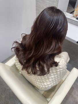 ロビン 反町横浜店(robin) ピンクラベンダーグラデーション反町美容室