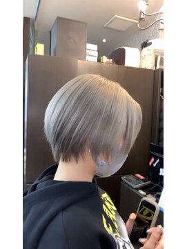 グラス 春吉2号店(glass) ハイトーン/シルバー/韓国カラー/韓国ハイトーン/ショート