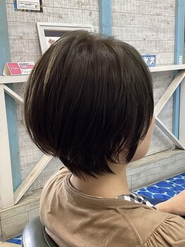 【津田沼駅近】360°美しい＊オフィスシーンでも浮かない！30代40代大人可愛い小顔ショートを叶えます