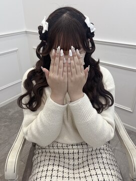 リルミー(Lilme) 【ヘアメ】ふわふわガーリー♪ハーフくらげヘアセット*新井