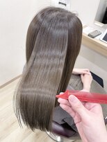 リトルストーン(little stone)&nbsp;セミロング/ロング/オリーブベージュ/オリーブグレー/アッシュ