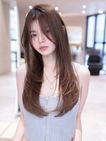 ハバナ 天神(HAVANA) 20代30代顔まわりレイヤーカット/マロンベージュ