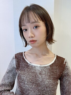 ロンドリゼル 札幌(Lond RiseL) オリーブグレー/ブリーチなし/マロンベージュ/黒髪/小顔/札幌